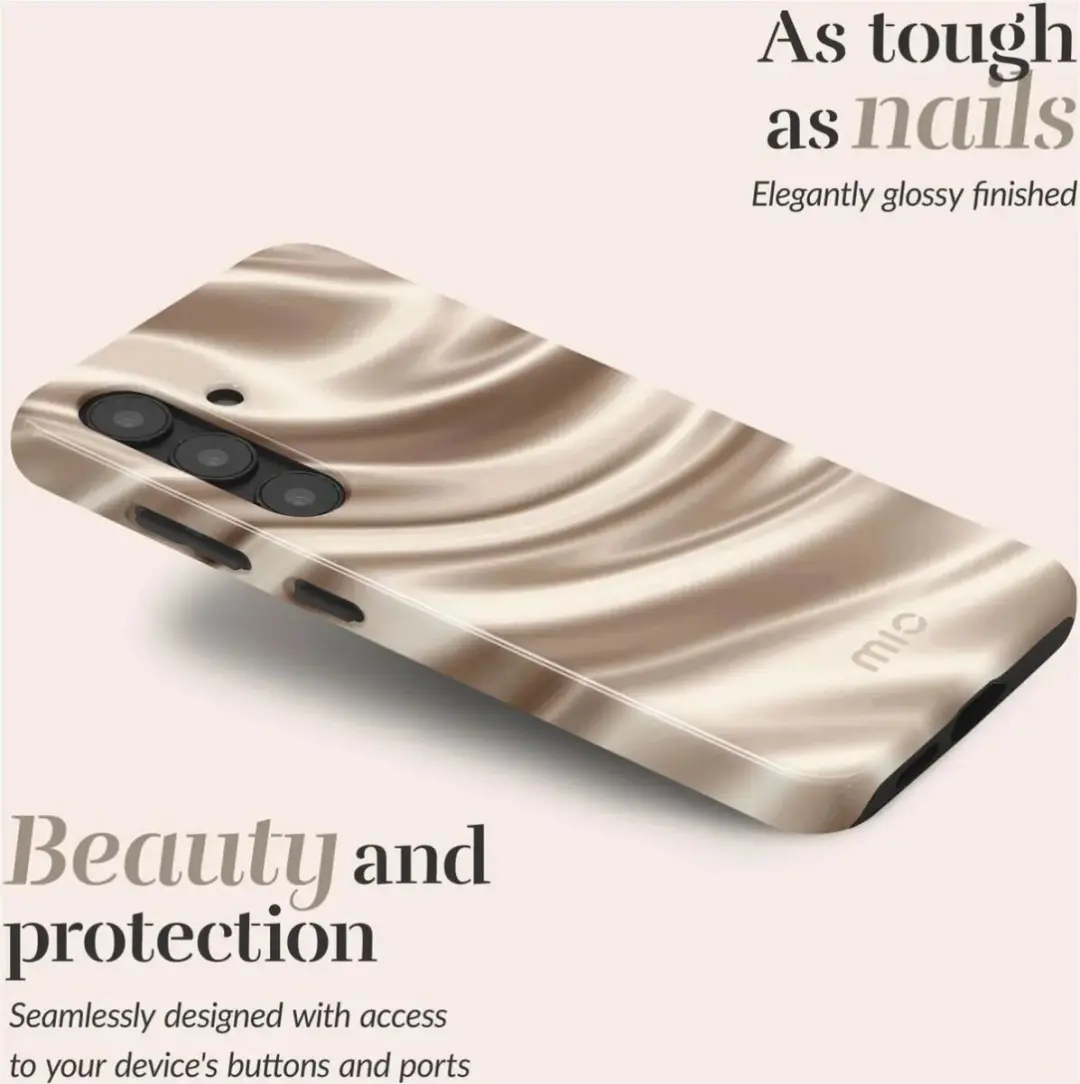 Mio Silky Dreams Hoesje Samsung Galaxy S25 Ultra - Goud - MIOSDS25ULTRA5G