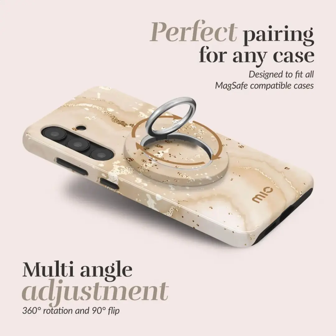 Mio Ring Holder MagSafe MIOMCSRGM - Goud Marble