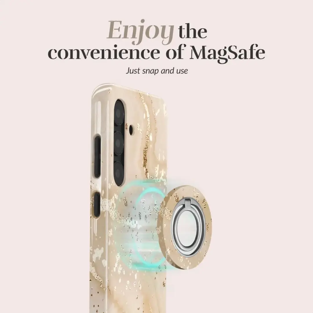 Mio Ring Holder MagSafe MIOMCSRGM - Goud Marble