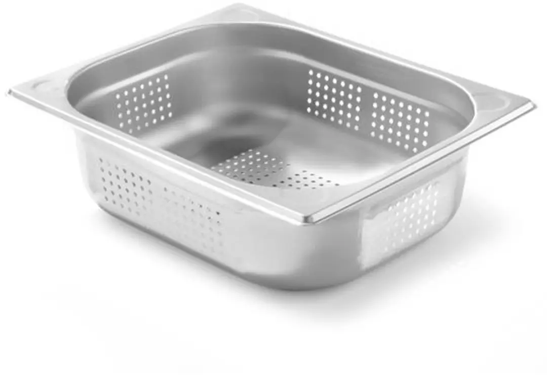 HENDI Geperforeerde GN-container 6,5L - 100mm - Roestvrij staal - afbeelding 6 van 6