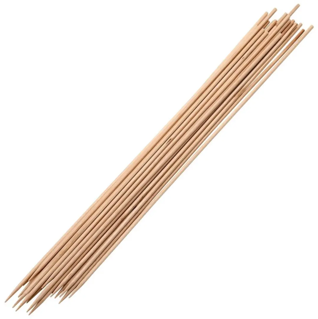 Fackelmann Houten Satéprikkers 30cm - 25 Stuks