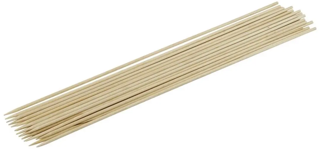Fackelmann Houten Satéprikkers 30cm - 25 Stuks - afbeelding 6 van 6