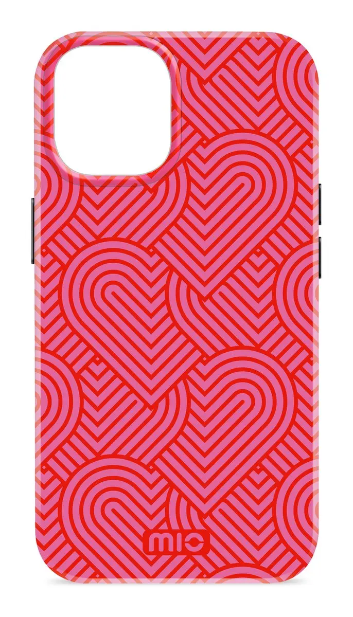 Mio MagSafe iPhone 16 Pro Hoesje Hard Shell - Wild Hearts