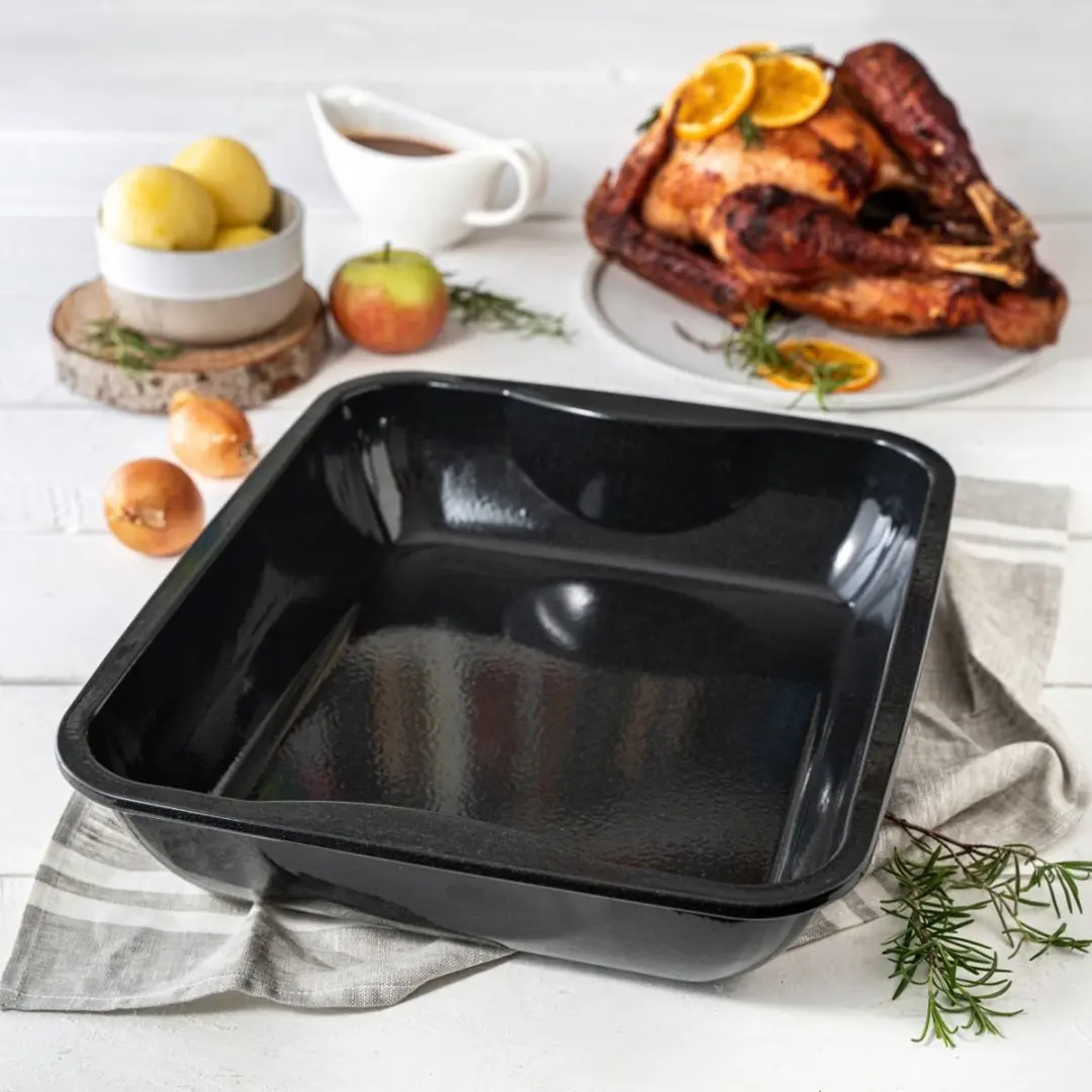 Zenker Special Cooking 9914750 XXL Ovenschaal Set - 2 Stuks 40x24cm - Zwart