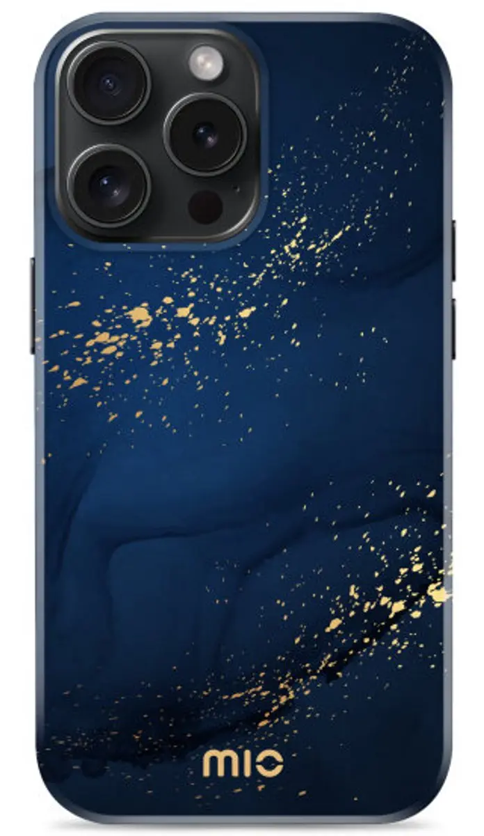 Mio MioMSiPH15PRO Hoesje iPhone 15 Pro - Blauw - afbeelding 6 van 6