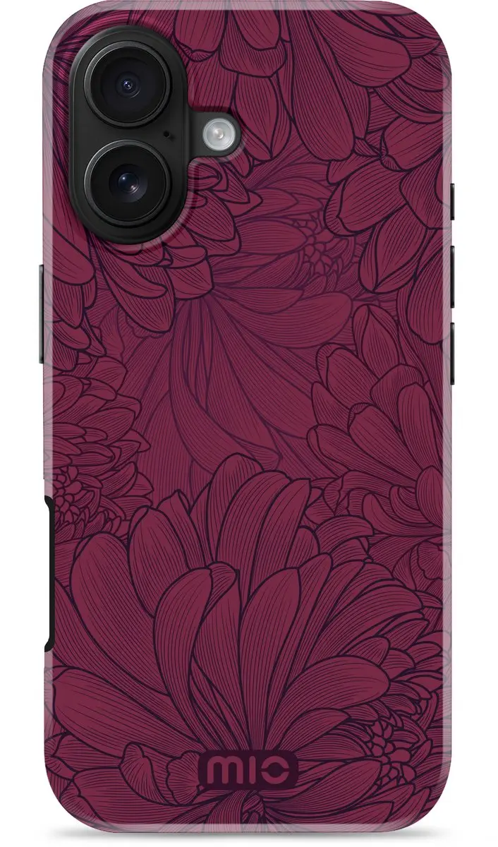 Mio iPhone 17 Pro Hoesje MIOBBIPH17 - MagSafe - Rood