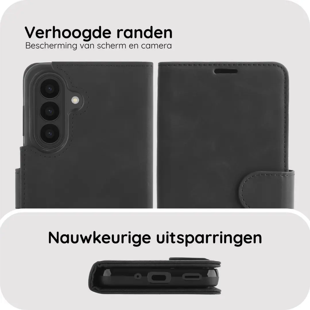 Just in Case Samsung Galaxy A27 Hoesje MSA2869PS1M - Pasjeshouder 3 Stuks - Zwart