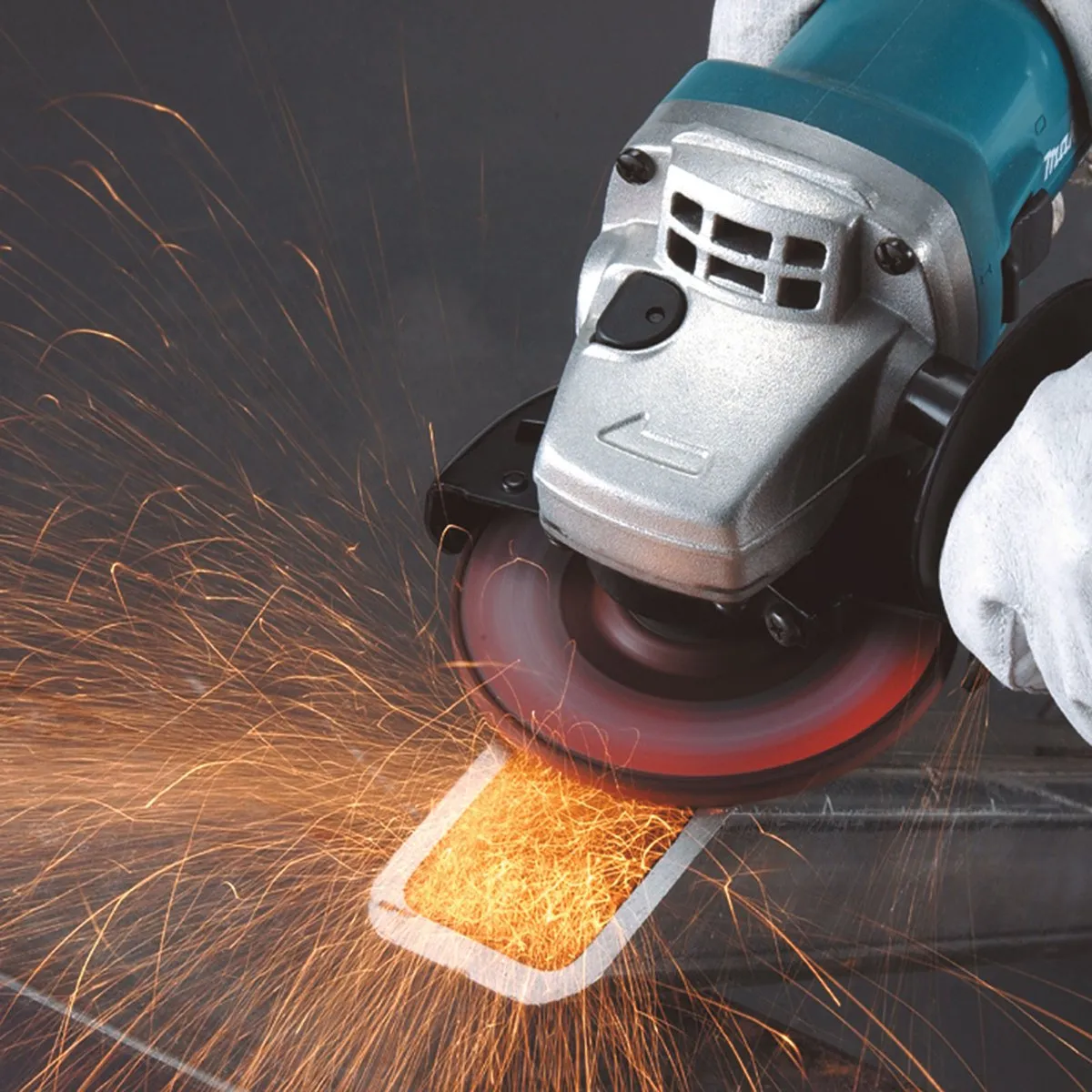 Makita 9558HNRG Haakse Slijper 840W 125mm