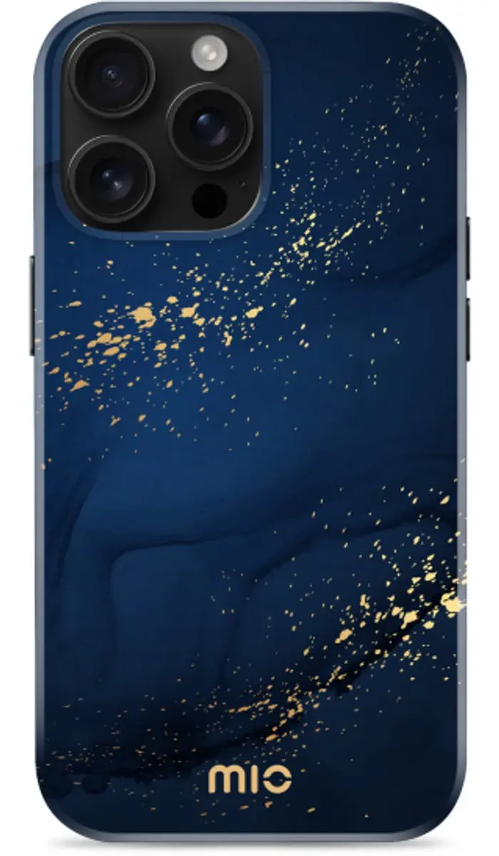 Mio iPhone 16 Pro Hoesje Midnight Sparkle - MagSafe - afbeelding 6 van 6