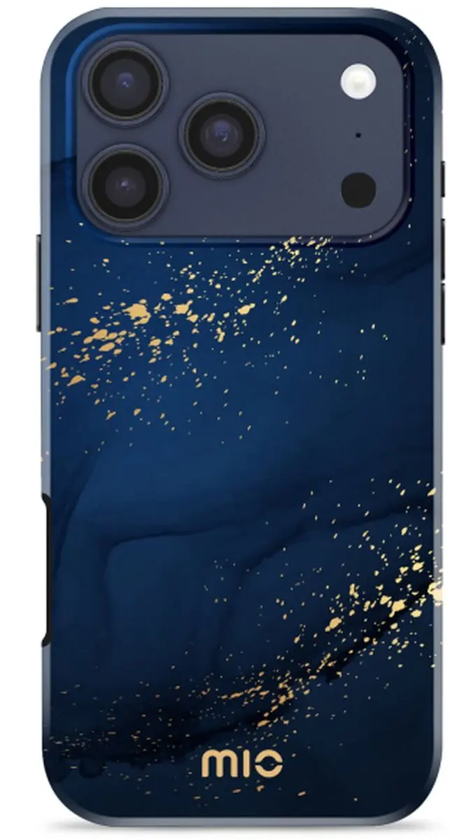Mio Hoesje iPhone 17 Pro Midnight Sparkle