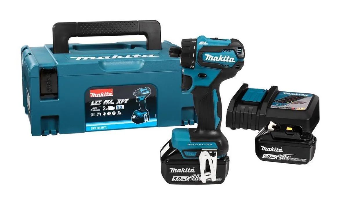 Makita DDF083RTJ Boor-/schroefmachine 18V - 21 standen
