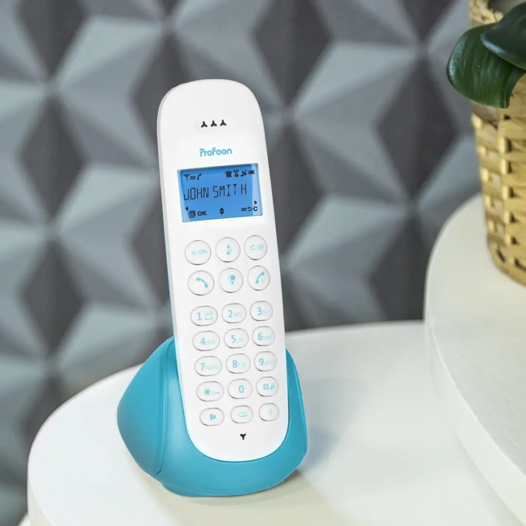 Alecto Profoon PDX300BW DECT Telefoon - 1 Handset - Wit-Antraciet