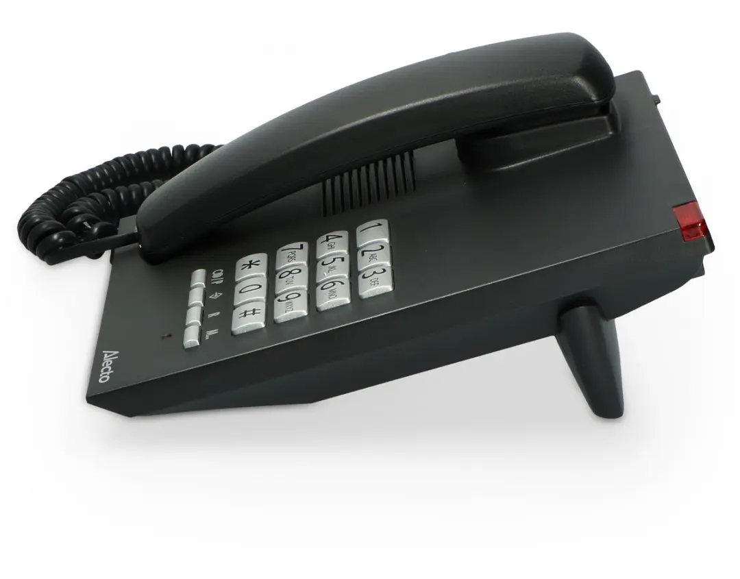 Alecto CW20 Bureautelefoon - 10 Sneltoetsen - Zwart