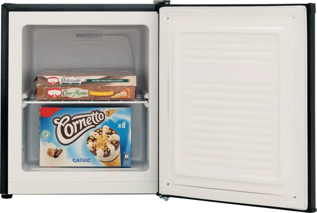 Exquisit GB05-040EB Mini Vriezer 33L - Zwart - afbeelding 6 van 6