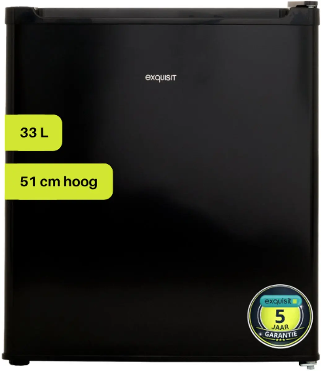 Exquisit GB05-040EB Mini Vriezer 33L