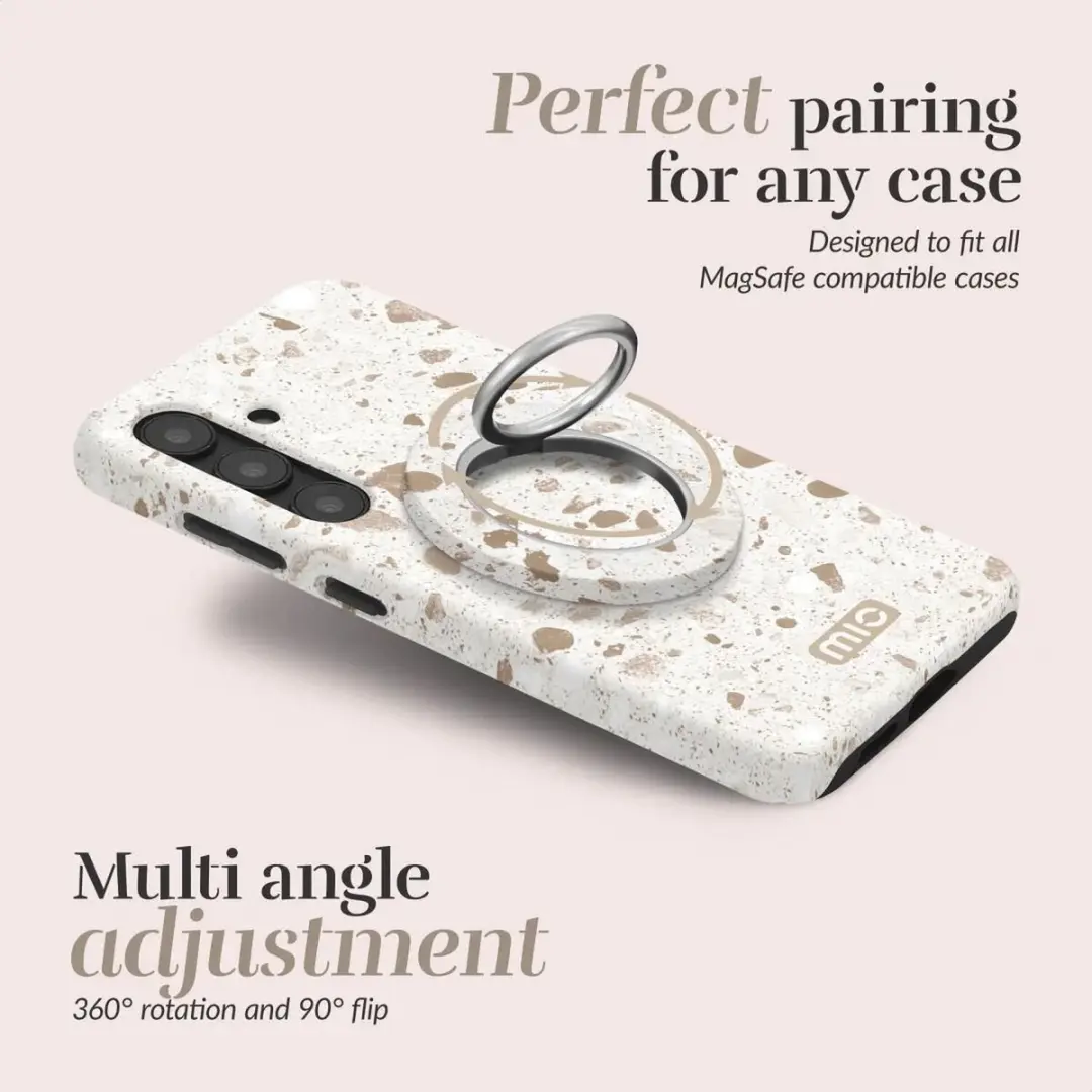 Mio MIOCSRST Ringhouder MagSafe - Soft Terrazzo