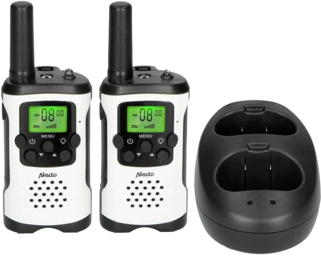 Alecto SPS5000 Walkie Talkie Twin - 7 km - 2 Stuks met oortjes