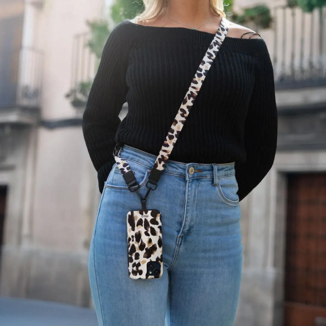 Mio MagSafe Samsung Galaxy A55 Hoesje - Leopard