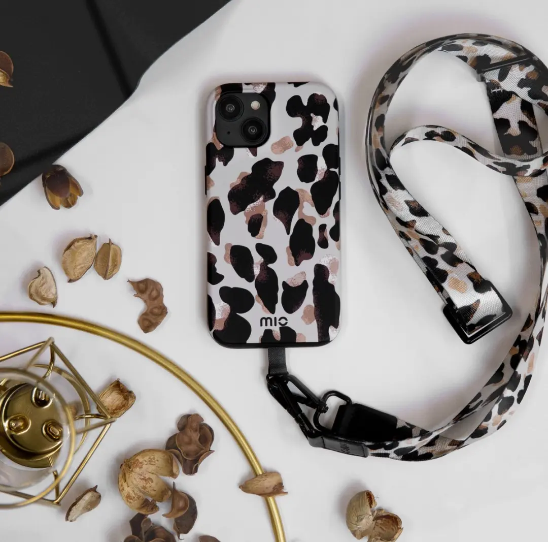 Mio MagSafe Samsung Galaxy A55 Hoesje - Leopard