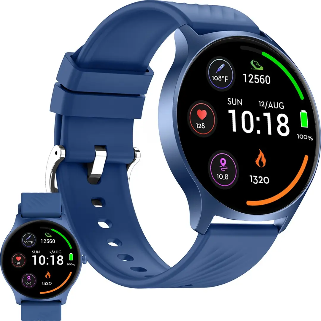 Denver SWC387 Smartwatch - 44mm - Amoled - Blauw