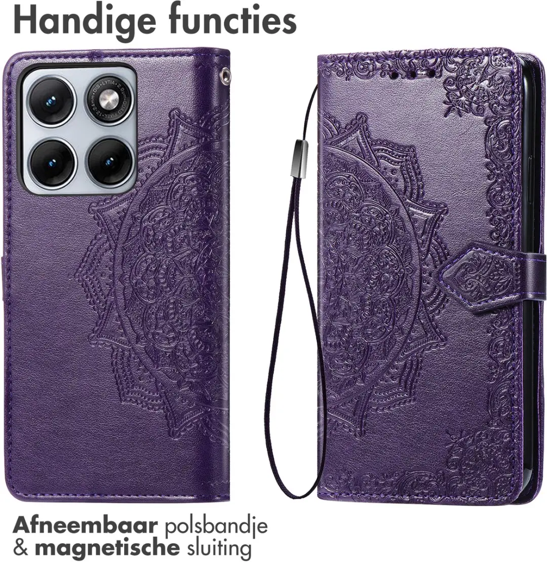 Imoshion Hoesje Motorola Edge 70 Fusion - Paars