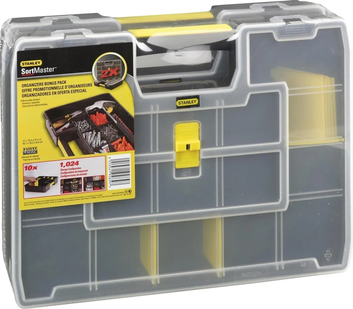 Stanley SortMaster Duopack Organizers