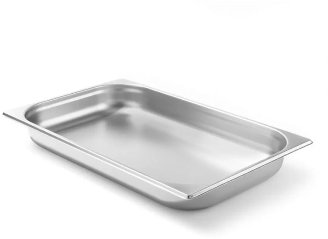 HENDI GN-container 1/1 Budget Line 9L - 530x325x65mm - Zilver