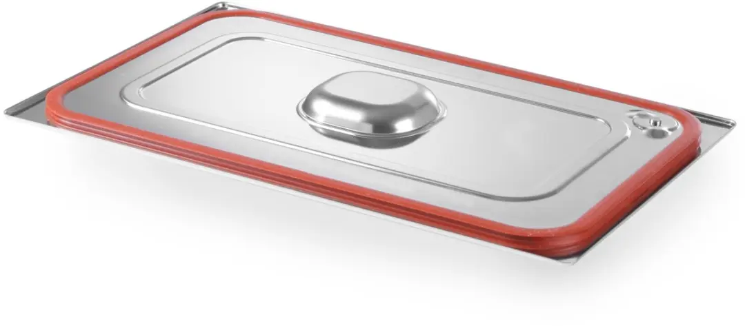 HENDI Deksel GN 265x162mm - Siliconenrand - Luchtdicht - Stalen