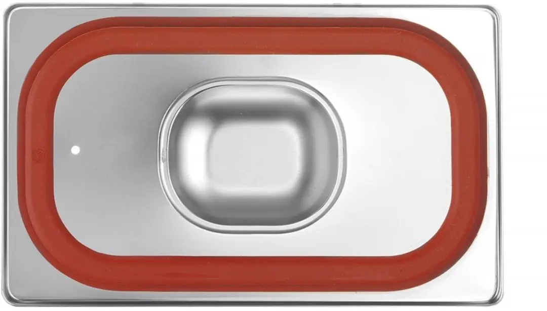 HENDI Deksel GN 265x162mm - Siliconenrand - Luchtdicht - Stalen