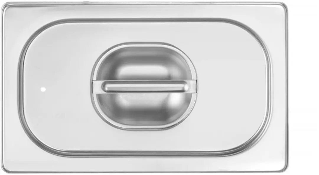 HENDI Deksel GN 265x162mm - Siliconenrand - Luchtdicht - Stalen