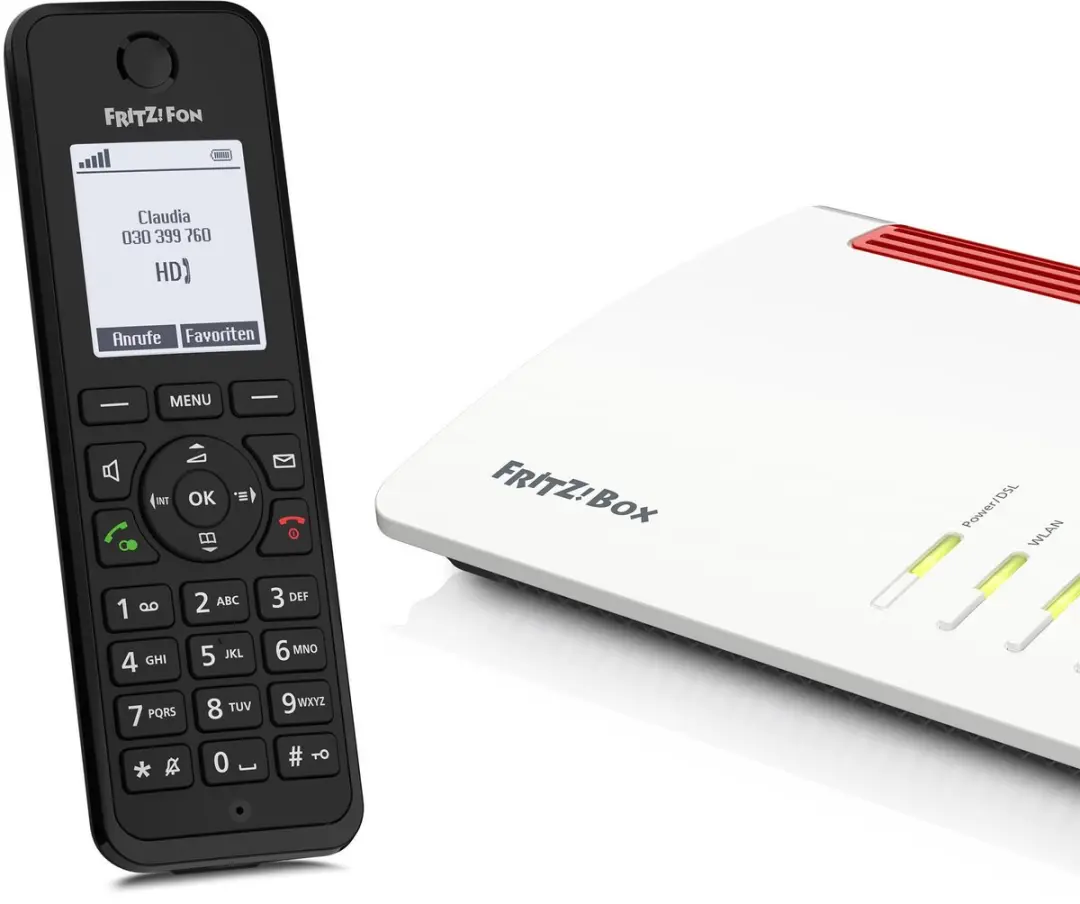FRITZ! Fon M3 DECT Telefoon - 300 Nummers - Zwart