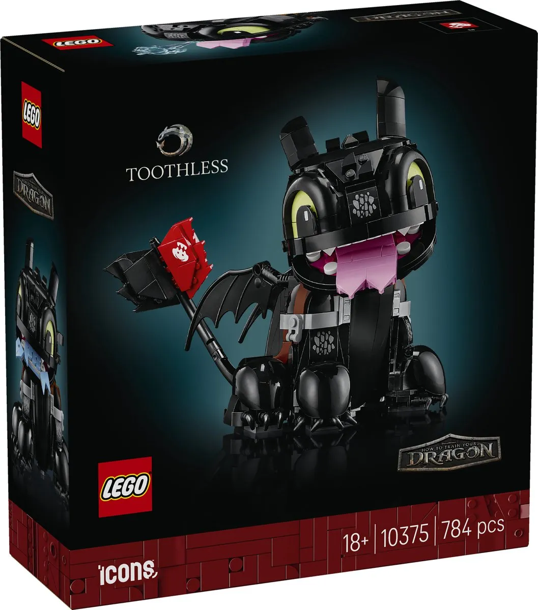 LEGO Icons Hoe Tem Je Een Draak 10375 - 784 Stukken