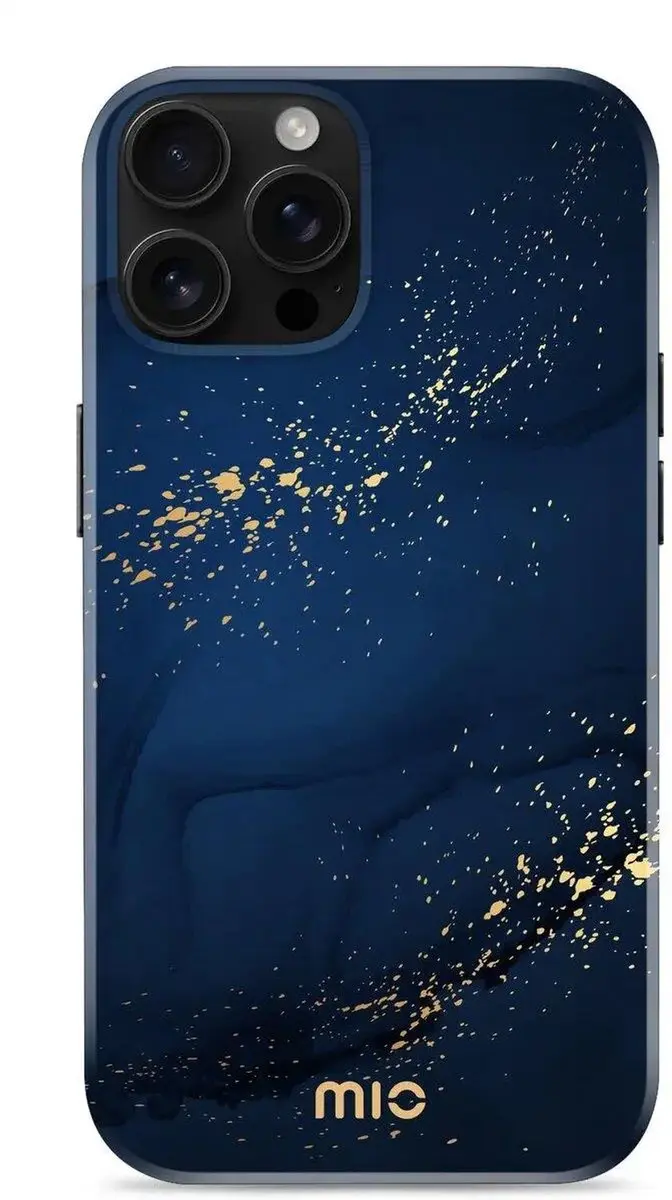 Mio Hoesje iPhone 16 Pro Max Midnight Sparkle
