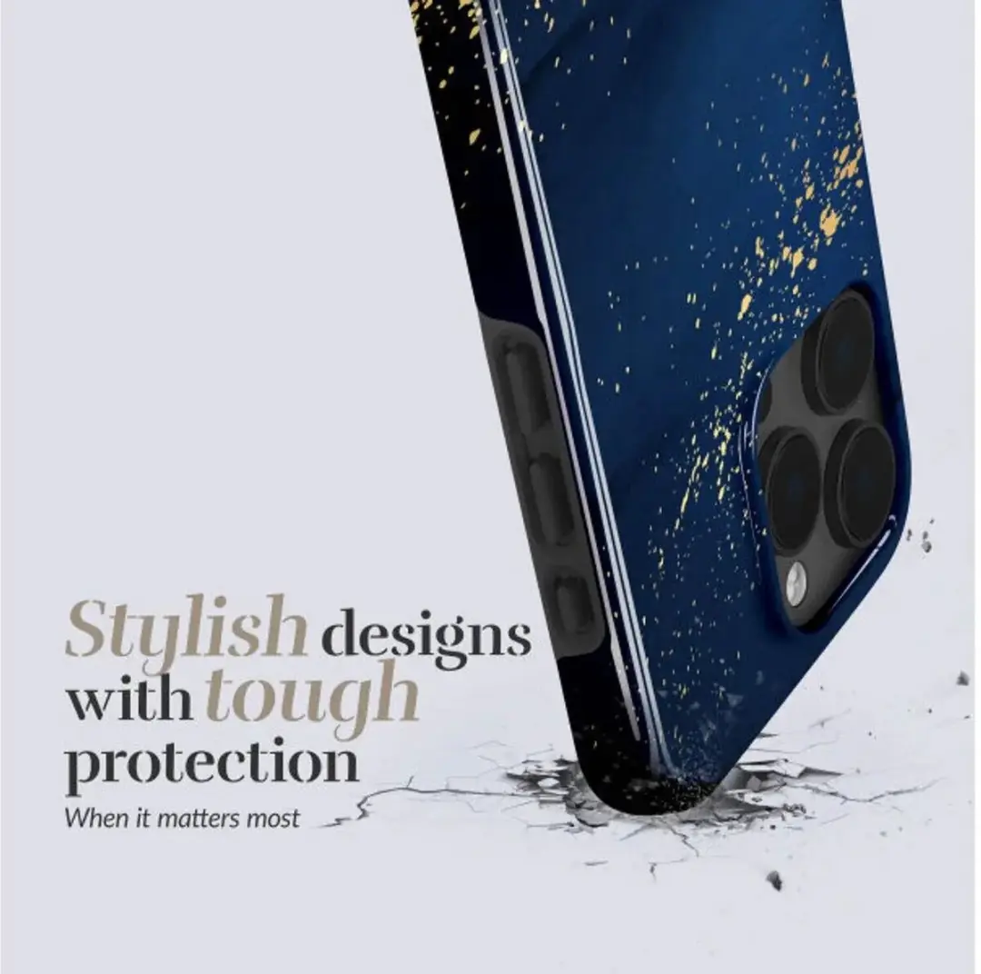 Mio Hoesje iPhone 16 Pro Max Midnight Sparkle - MagSafe
