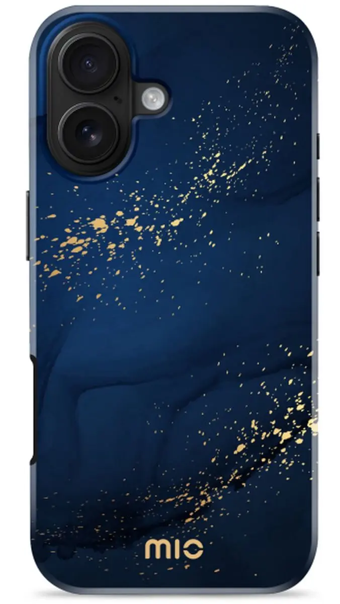 Mio iPhone 17 Hoesje Midnight Sparkle