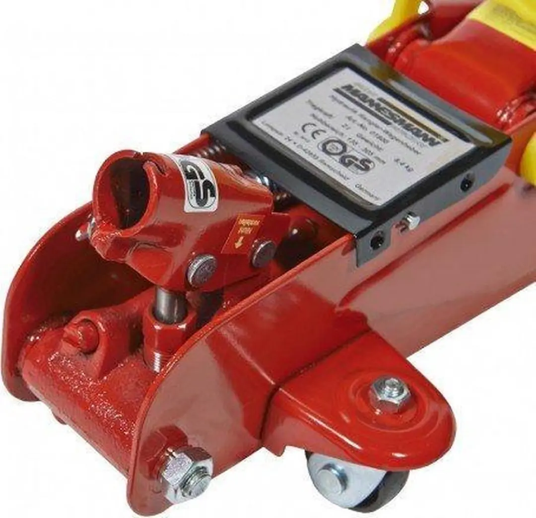 Brüder Mannesmann Hydraulische Trolley Jack 2T - Groen