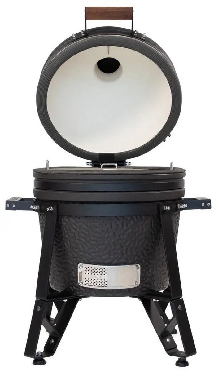 The Bastard Compact Urban BBQ - 33cm - 5 Burgers - Zwart