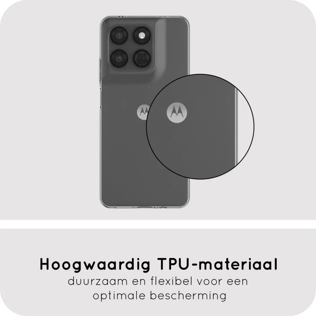 Just in Case Moto G37/G47 Siliconen Hoesje - Transparant MMT2919KL0