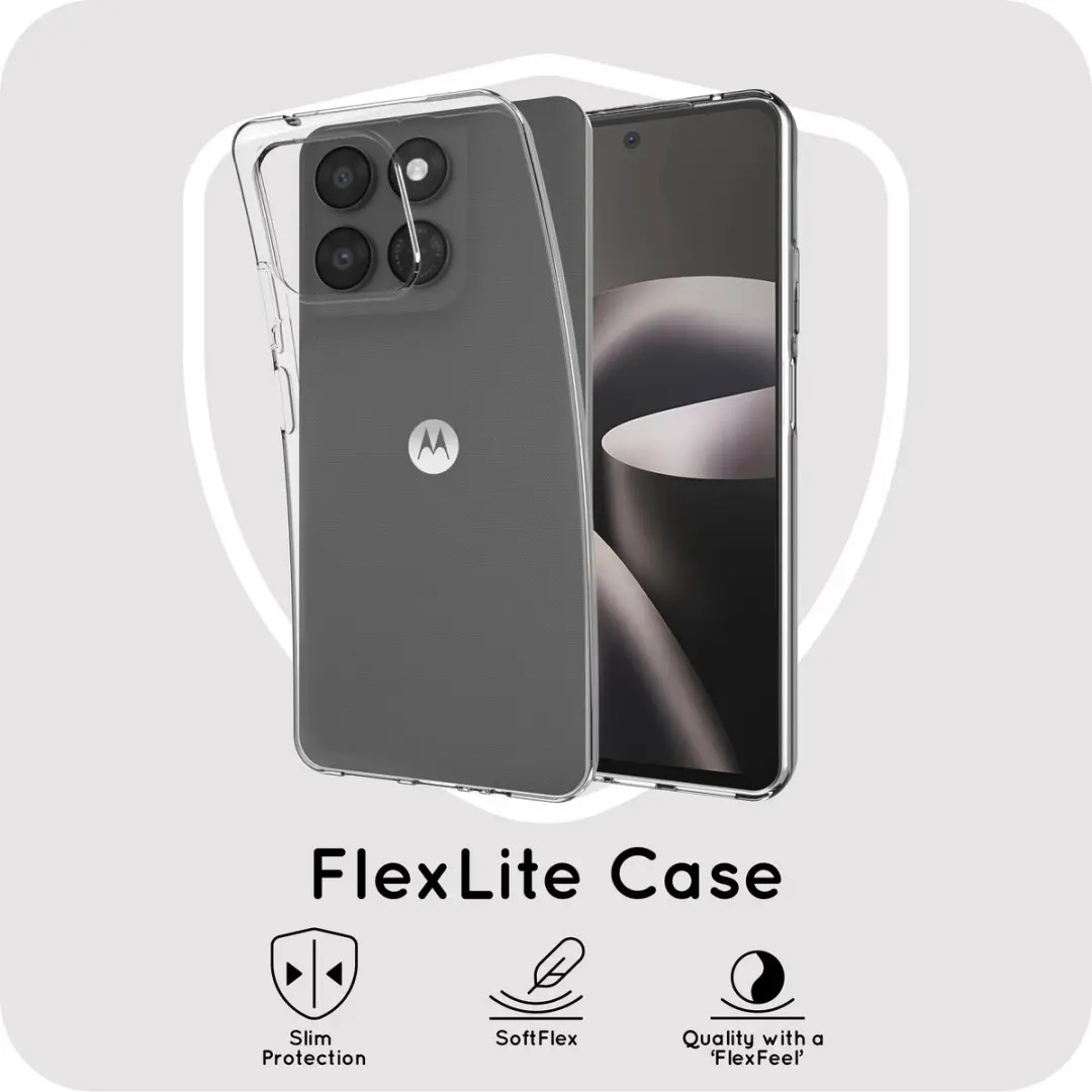 Just in Case Moto G37/G47 Siliconen Hoesje - Transparant MMT2919KL0 - afbeelding 6 van 6