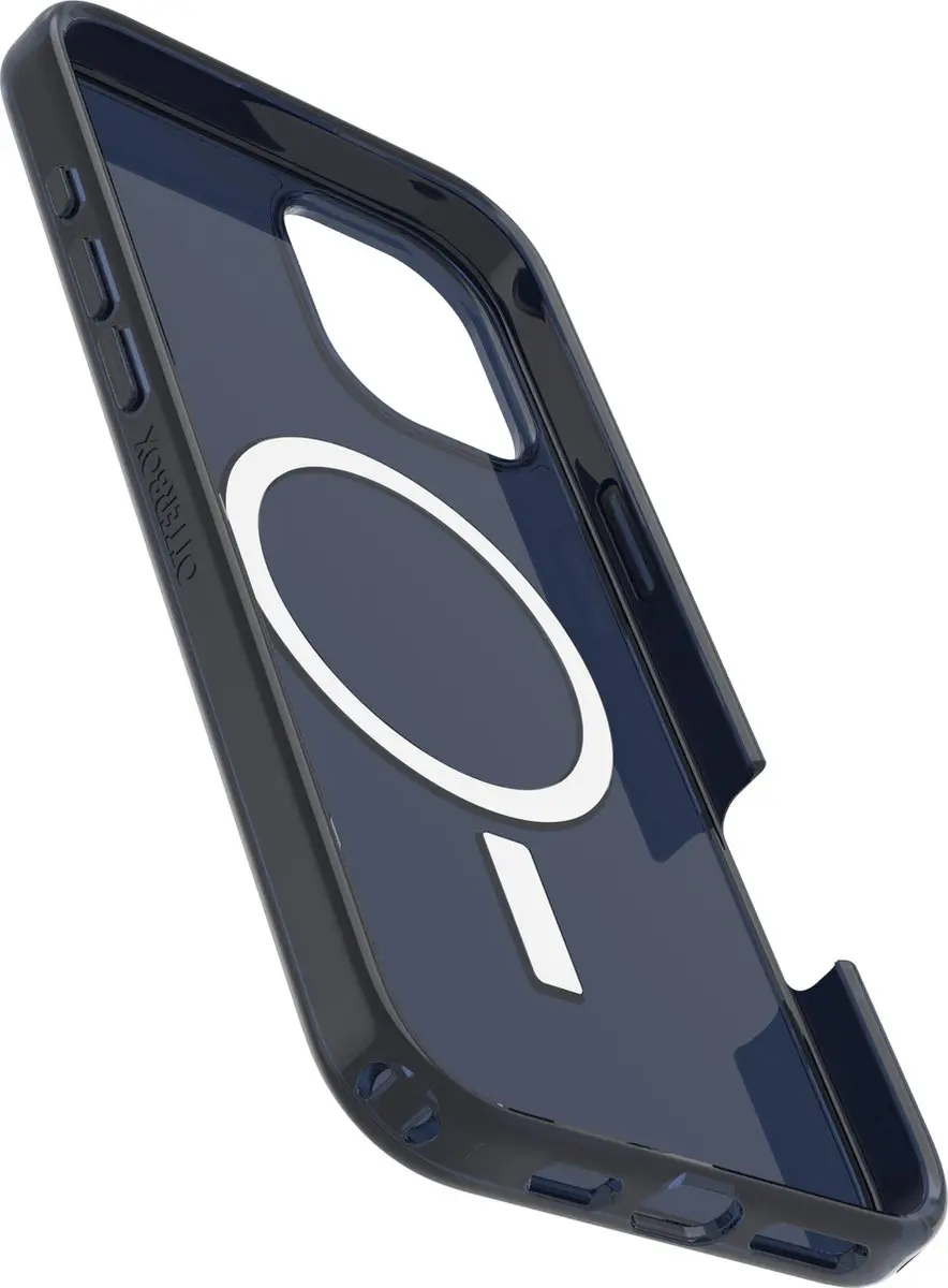 OtterBox Symmetry Clear Mag iPhone 16 Plus Hoesje - blue bear - 77-96340