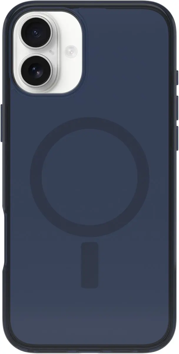 OtterBox Symmetry Clear Mag iPhone 16 Plus Hoesje - blue bear - 77-96340