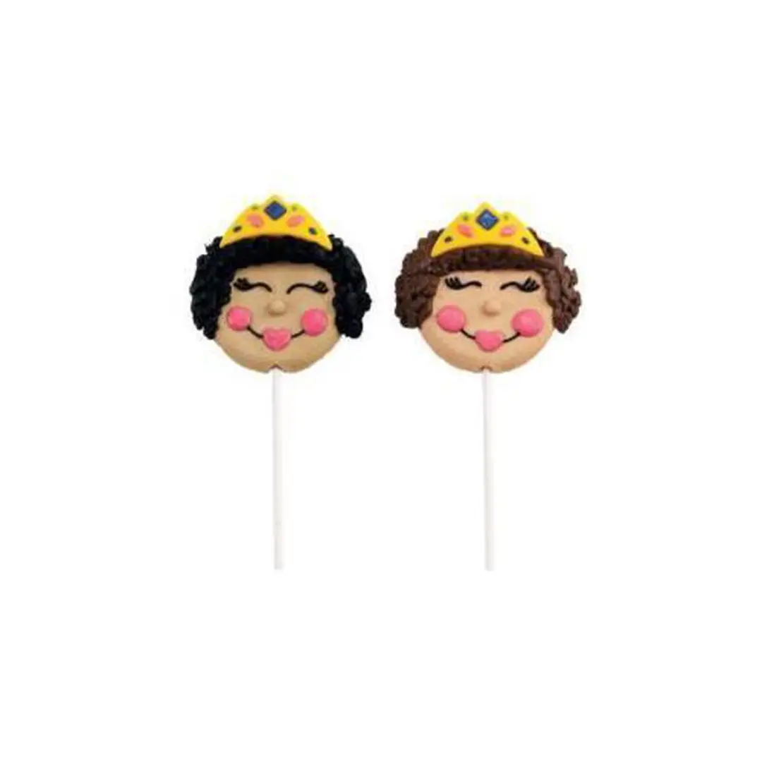 KitchenCraft Lolliestokjes 10cm - Wit