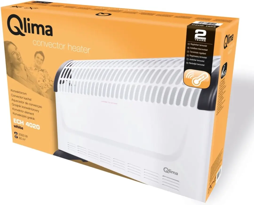 Qlima ECH 4020 Verwarming - 2000W - Wit