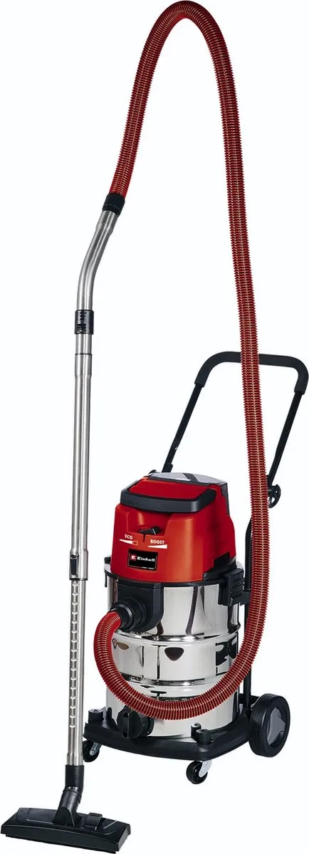 Einhell TE-VC 36/30 Li S Solo Accu Nat-/Droogzuiger - 30L - 36V - Blaasfunctie