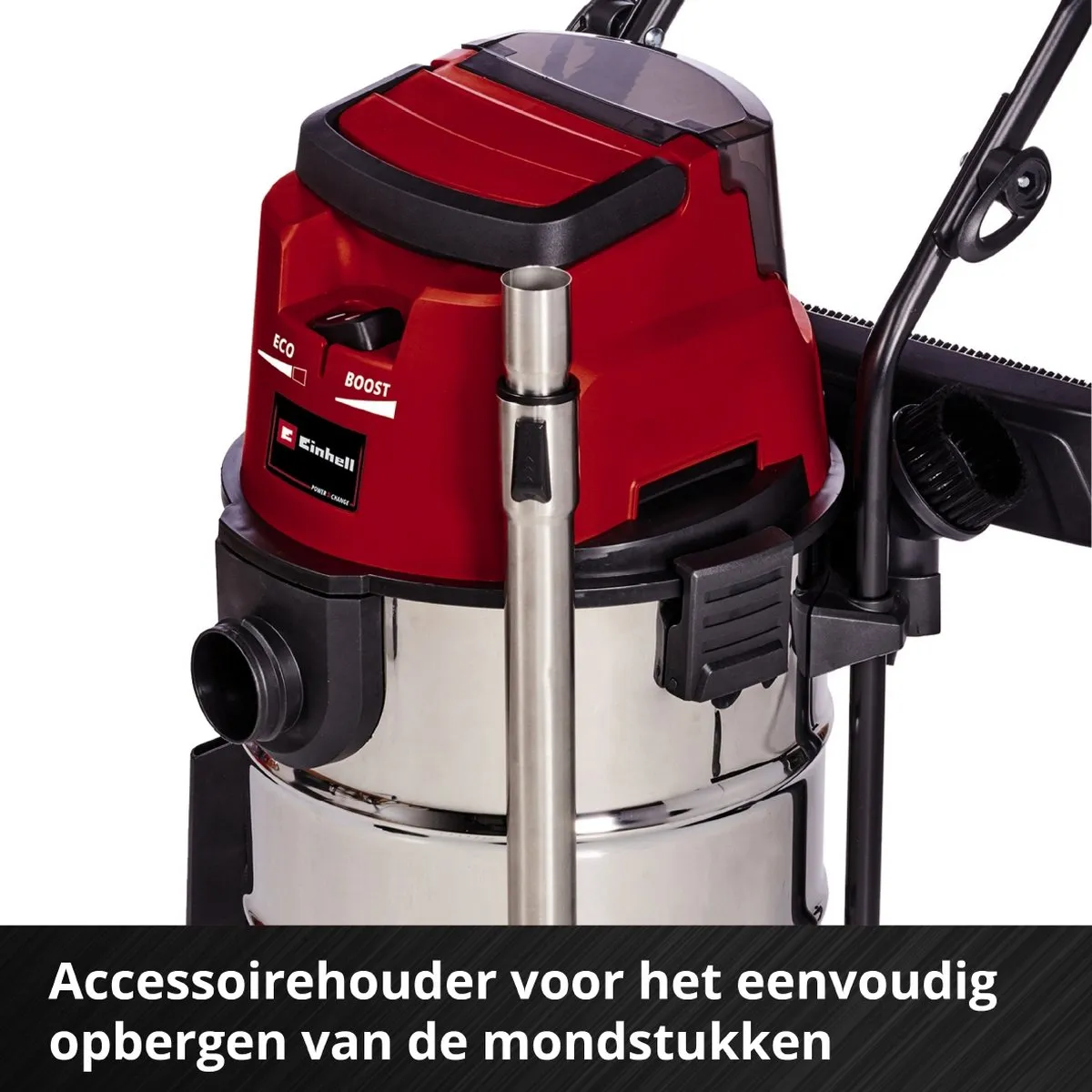 Einhell TE-VC 36/30 Li S Solo Accu Nat-/Droogzuiger - 30L - 36V - Blaasfunctie