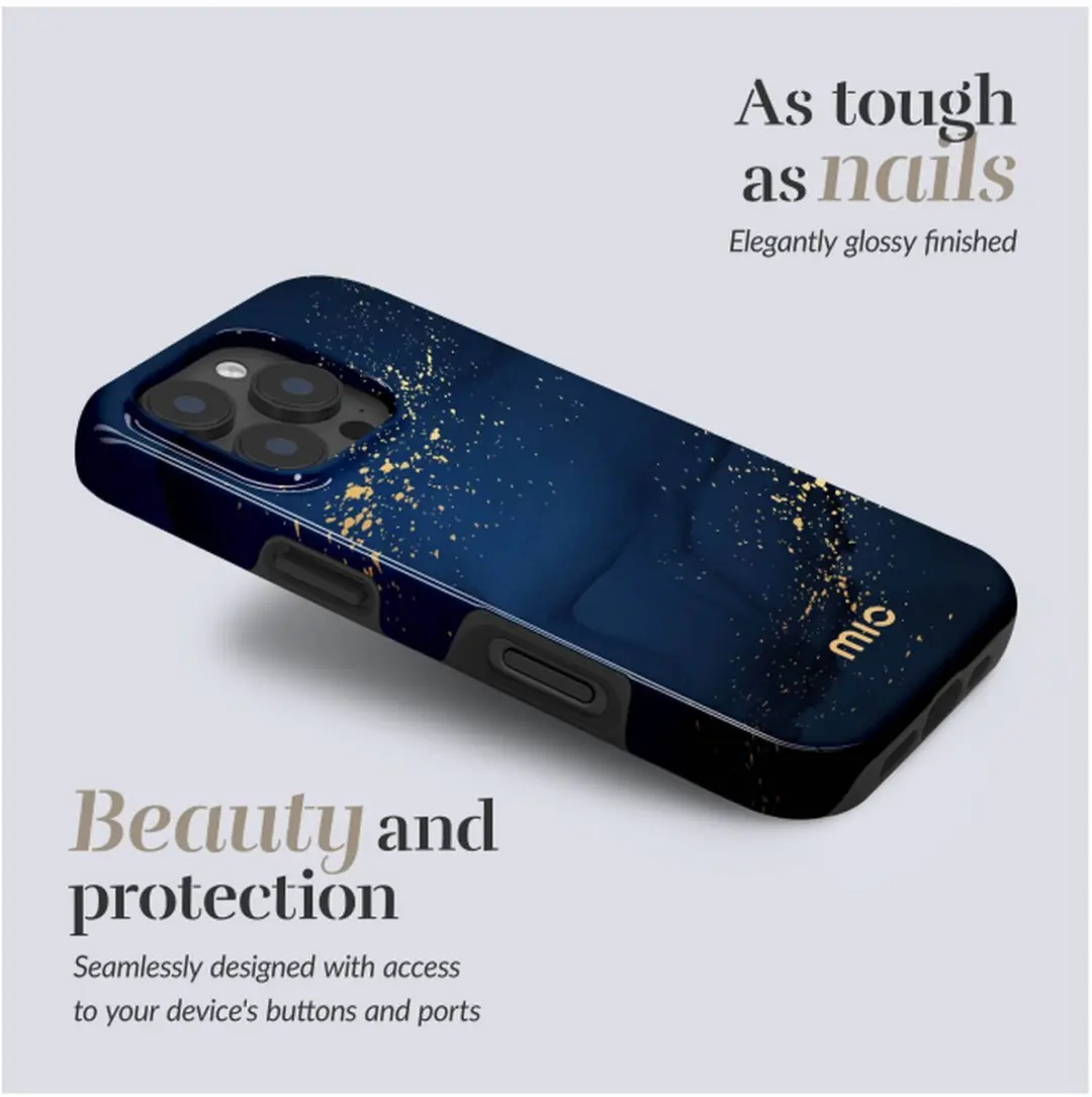 Mio Hoesje iPhone 17 Pro Max Midnight Sparkle - MagSafe