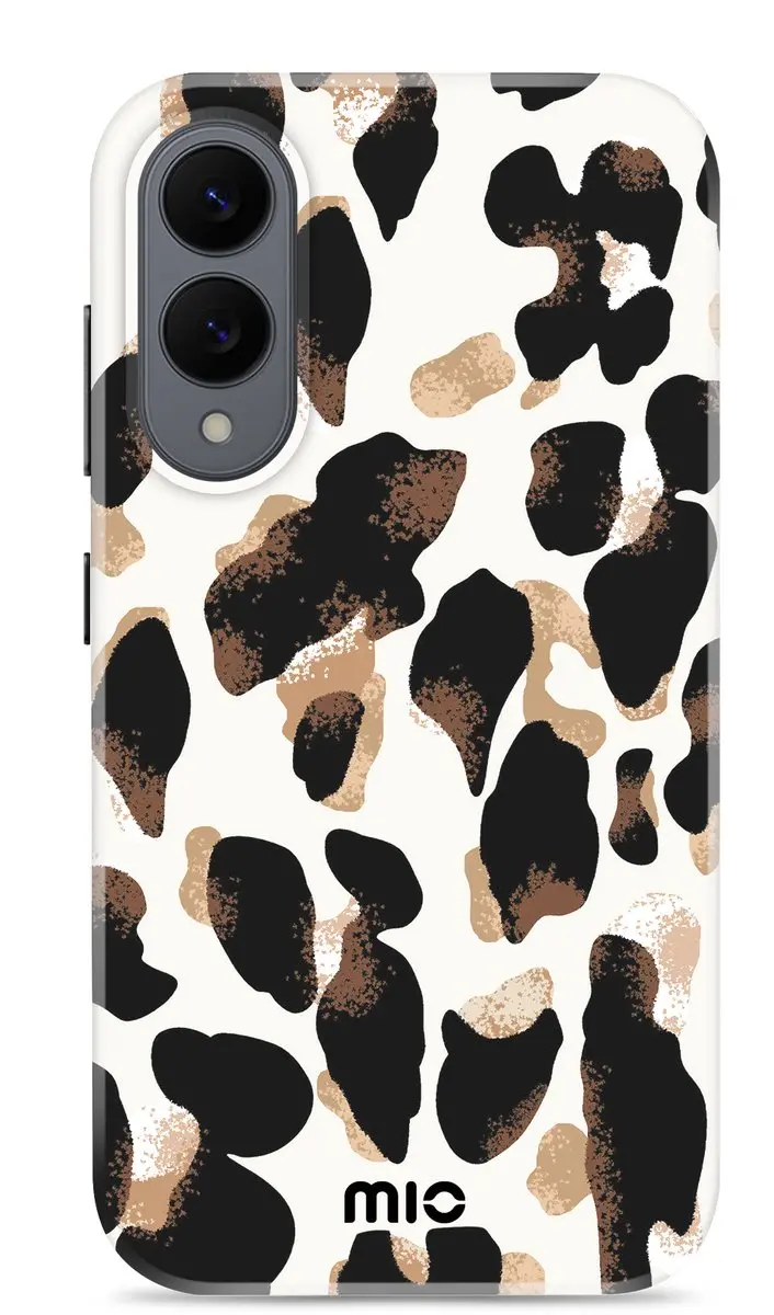 Mio by Mobilize Hoesje S25 Edge MagSafe - Leopard