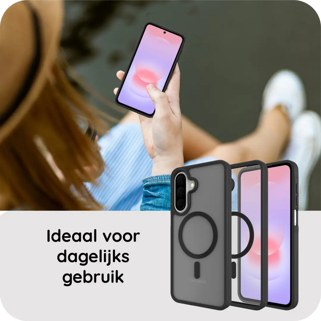 Just in Case MSA2869AE1M Hoesje - Samsung Galaxy A27 - Zwart - afbeelding 6 van 6