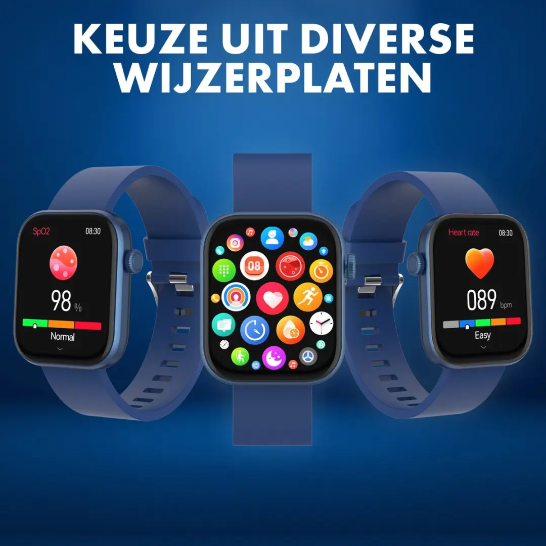 Denver SWC-185 Smartwatch - Blauw - afbeelding 6 van 6