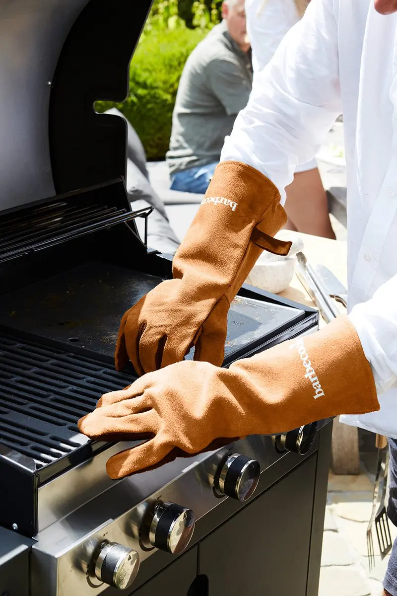 Barbecook Leren Barbecuehandschoenen - 2 Stuks